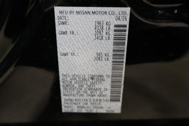 2026 Nissan Altima SV