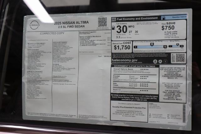 2025 Nissan Altima SL