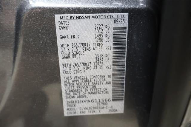 2026 Nissan Frontier PRO-4X