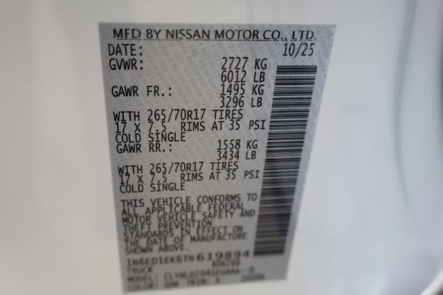 2026 Nissan Frontier PRO-4X