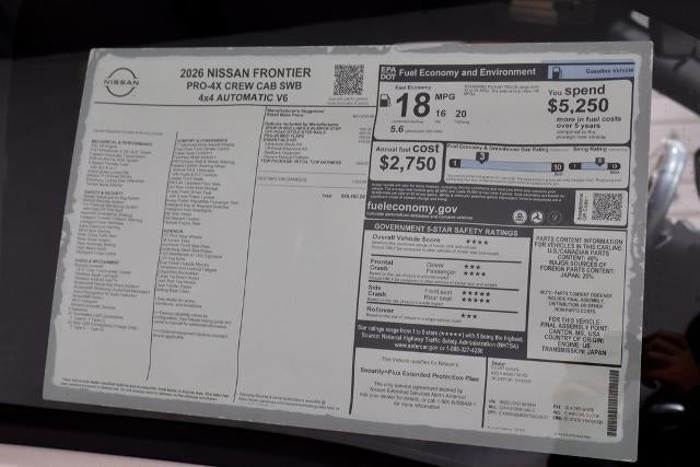 2026 Nissan Frontier PRO-4X