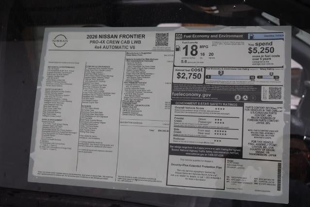 2026 Nissan Frontier PRO-4X