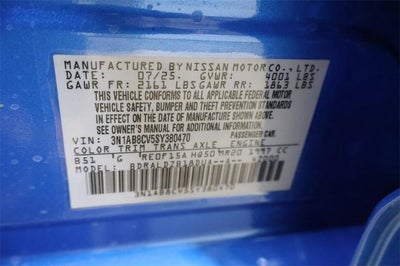 2025 Nissan Sentra SV