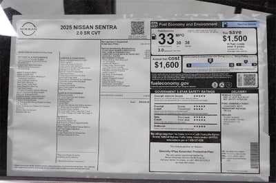 2025 Nissan Sentra SR