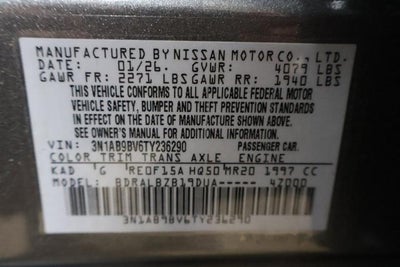 2026 Nissan Sentra S