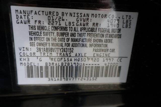 2026 Nissan Sentra S