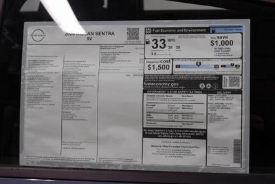 2026 Nissan Sentra SV