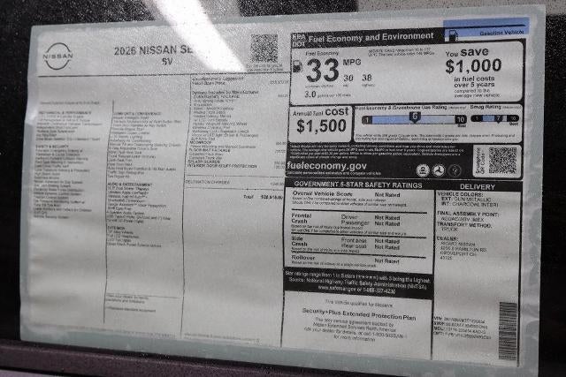 2026 Nissan Sentra SV
