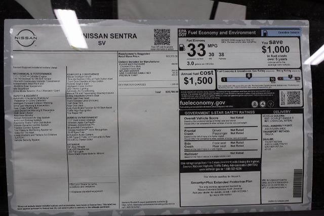 2026 Nissan Sentra SV