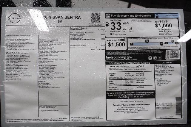 2026 Nissan Sentra SV