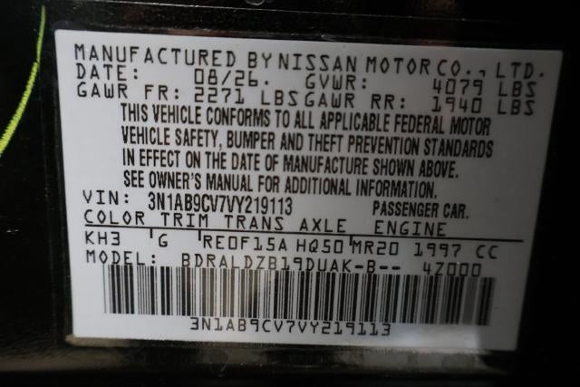2027 Nissan Sentra SV