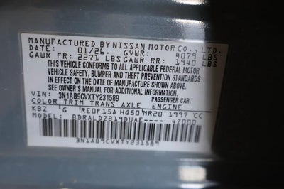 2026 Nissan Sentra SV