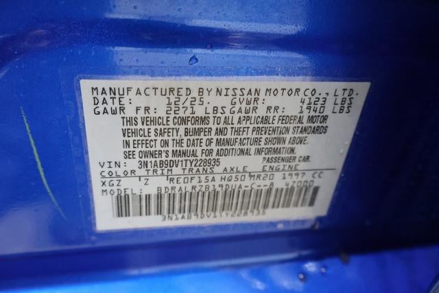 2026 Nissan Sentra SR