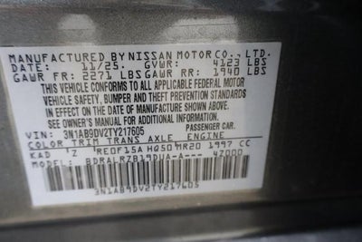 2026 Nissan Sentra SR