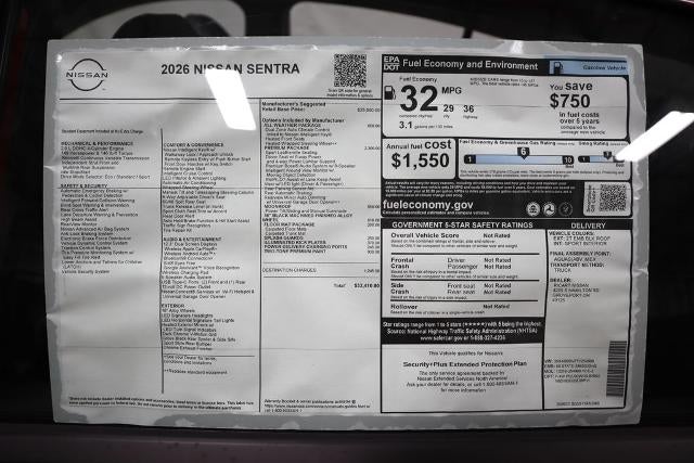 2026 Nissan Sentra SR