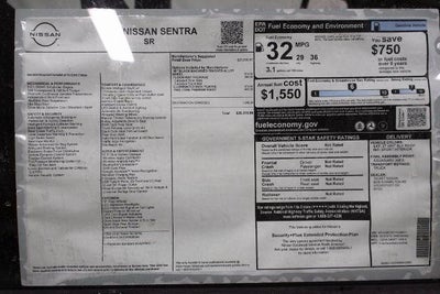 2026 Nissan Sentra SR