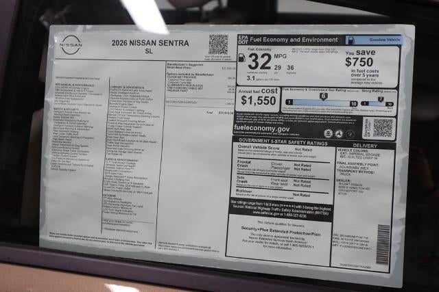 2026 Nissan Sentra SL