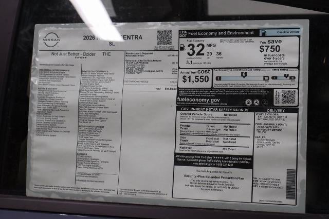 2026 Nissan Sentra SL