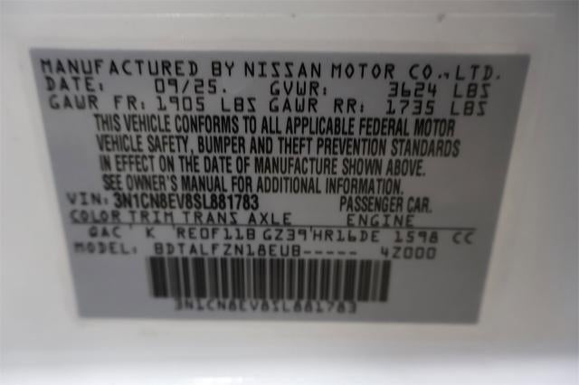 2025 Nissan Versa SV