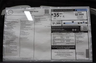 2025 Nissan Versa SV