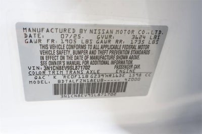 2025 Nissan Versa SV