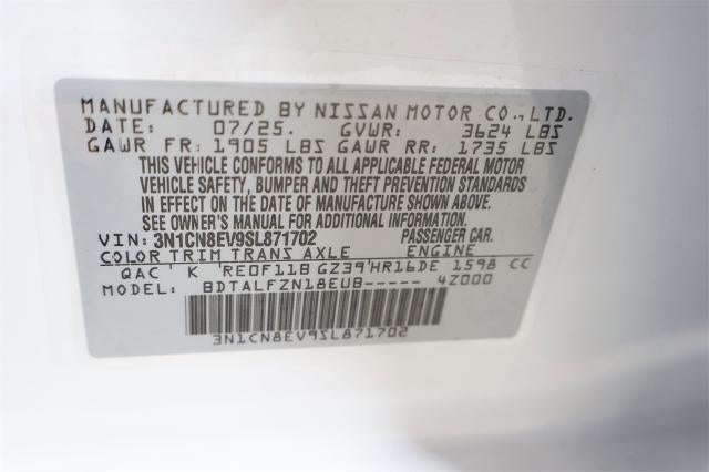 2025 Nissan Versa SV