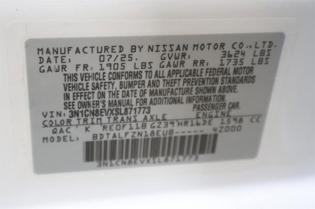 2025 Nissan Versa SV