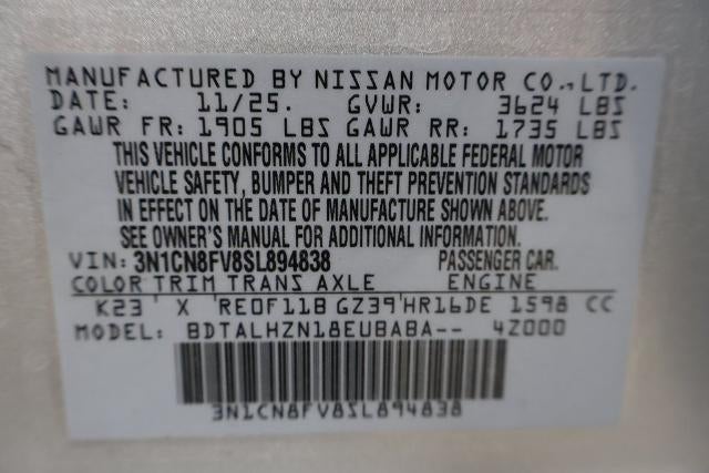 2025 Nissan Versa SR