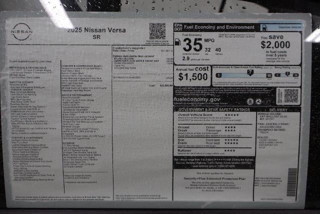 2025 Nissan Versa SR