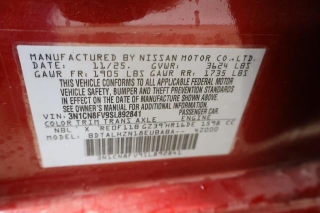 2025 Nissan Versa SR