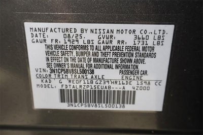 2025 Nissan Kicks Play S