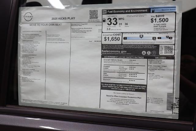 2025 Nissan Kicks Play S