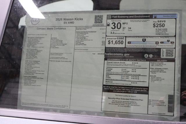 2026 Nissan Kicks SV