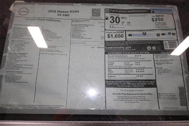 2026 Nissan Kicks SV