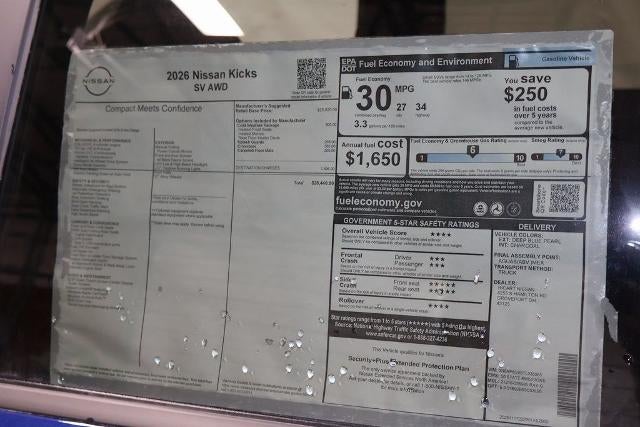 2026 Nissan Kicks SV