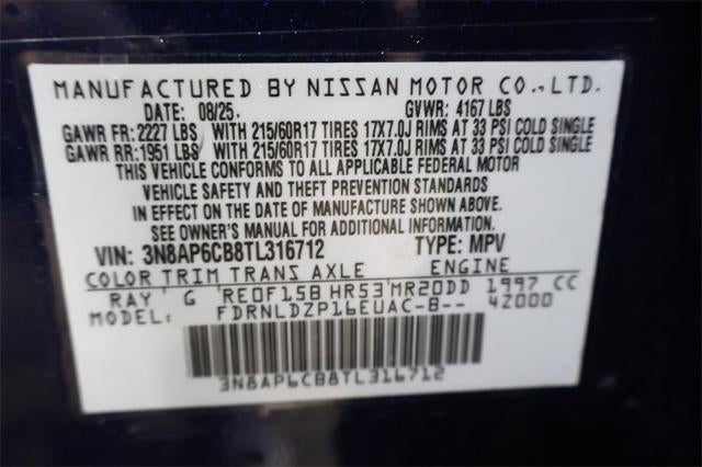 2026 Nissan Kicks SV