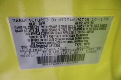 2026 Nissan Kicks SR