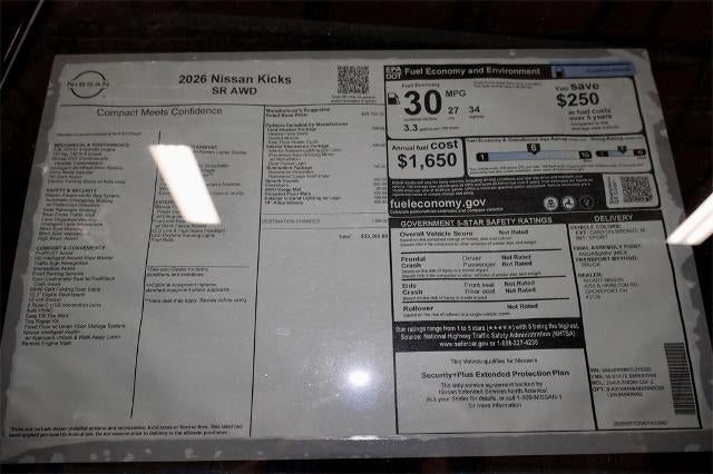 2026 Nissan Kicks SR