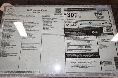 2026 Nissan Kicks SR