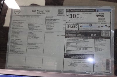 2026 Nissan Kicks SR