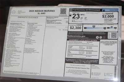 2025 Nissan Murano SL