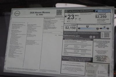 2026 Nissan Murano SL