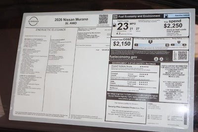 2026 Nissan Murano SV