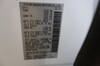 2026 Nissan Murano Platinum