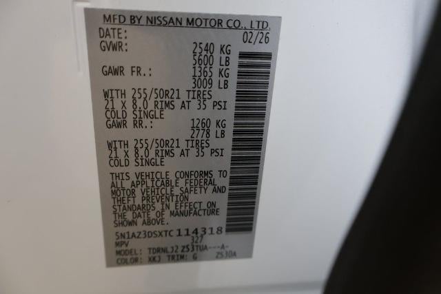 2026 Nissan Murano Platinum