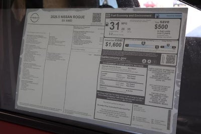 2026 Nissan Rogue SV