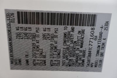 2026 Nissan Rogue Dark Armor