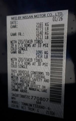 2026 Nissan Rogue Dark Armor