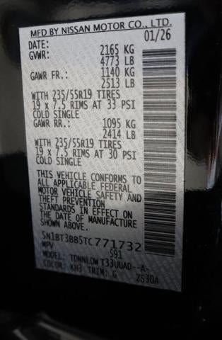 2026 Nissan Rogue Dark Armor