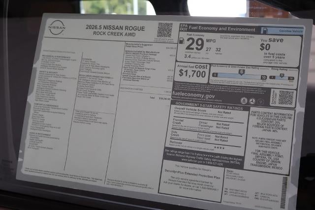 2026 Nissan Rogue Rock Creek